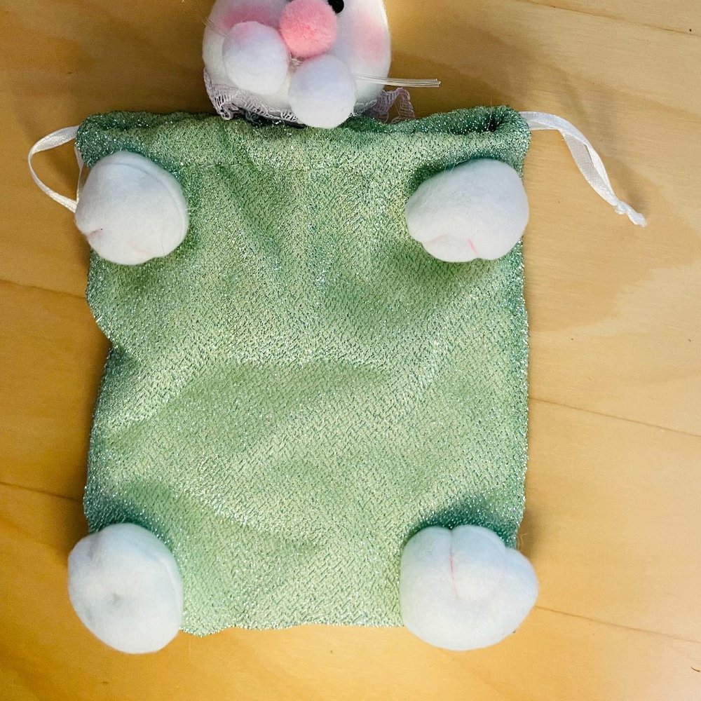 Set 4 Plush 3D Bunny Bags Easter Collection - Picture 8 of 8